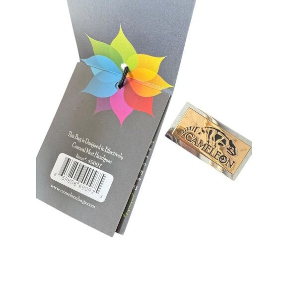 Cameleon Concealed Carry Handbag Purse Bella Donna Black NWT - Picture 7 of 14